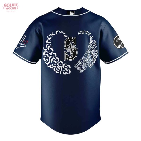 Seattle Mariners Deaf and Hard of Hearing Night New 2025 Jersey