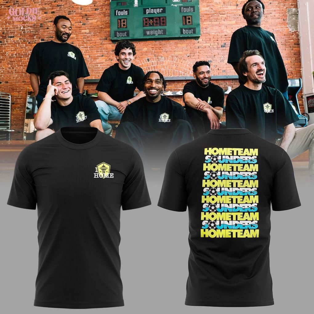 Seattle Sounders FC Home Team 2025 For Fans T-Shirt Seattle Sounders FC Home Team 2025 For Fans T-Shirt