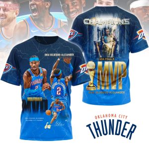 Shai Gilgeous Alexander MVP 2025 Finals For Fans T-Shirt