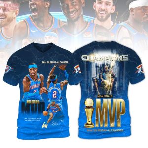 Shai Gilgeous Alexander MVP 2025 Finals For Fans T-Shirt