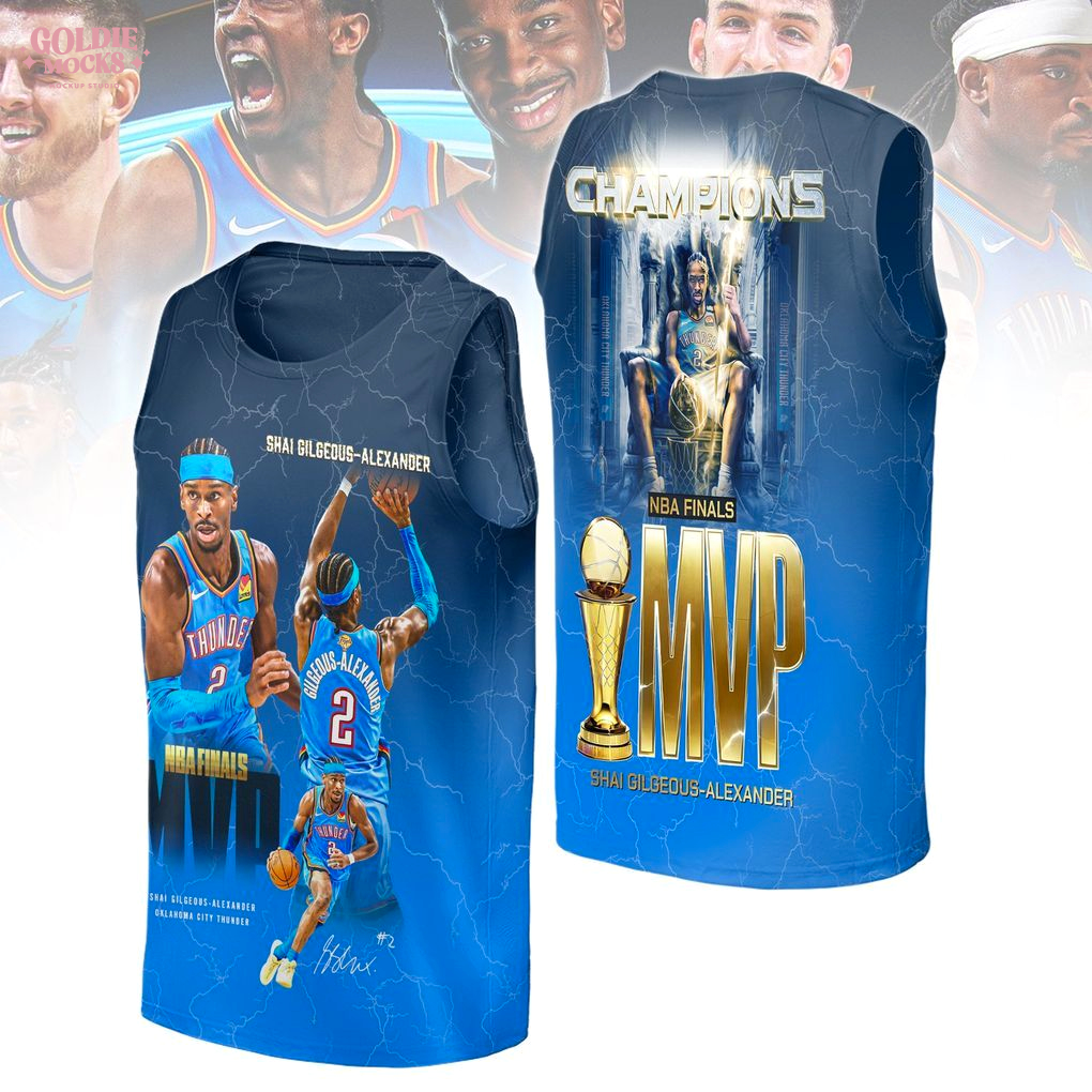 Shai Gilgeous Alexander MVP 2025 Finals For Fans T-Shirt Shai Gilgeous Alexander MVP 2025 Finals For Fans T-Shirt