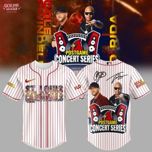 St Louis Cardinals x Cole Swindell and Flo Rida Show Postgame Concerts 2025 Jersey