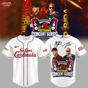 St Louis Cardinals x Cole Swindell and Flo Rida Show Signature 2025 Jersey