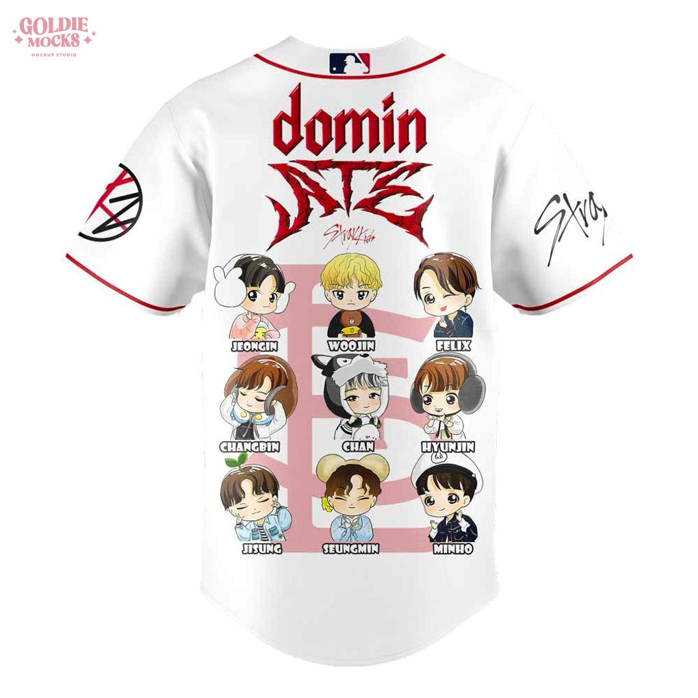 St Louis Cardinals x Stray Kids Domin ATE Tour 2025 Chibi All Team Jersey St Louis Cardinals x Stray Kids Domin ATE Tour 2025 Chibi All Team Jersey