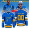 St. Louis Blues New Uniforms Remixed Remastered 2025 Hockey Jersey