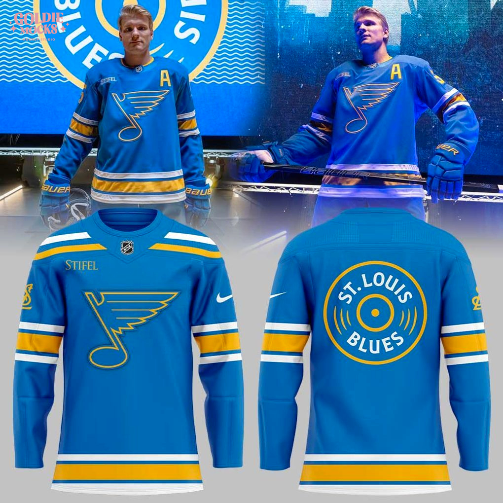 St. Louis Blues New Uniforms Remixed Remastered 2025 Hockey Jersey St. Louis Blues New Uniforms Remixed Remastered 2025 Hockey Jersey