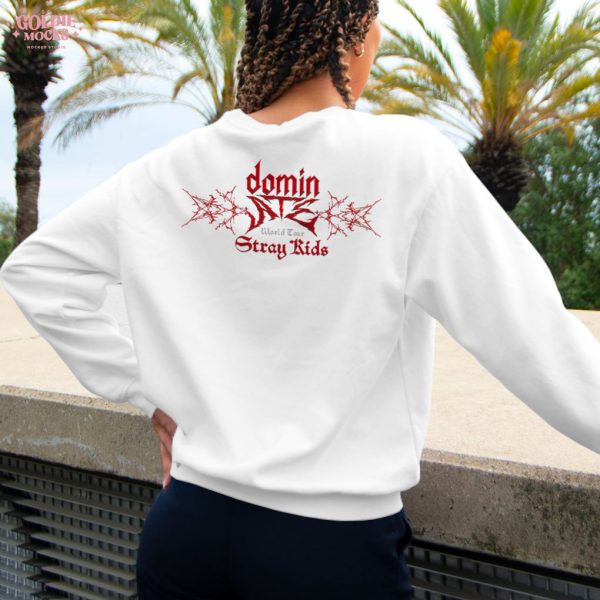 Stray Kids Dominate World Tour 2025 Kpop Concert Shirt