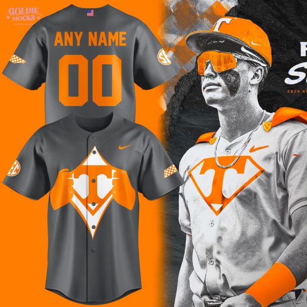 Tennessee Baseball 2025 New Edition Baseball Jersey