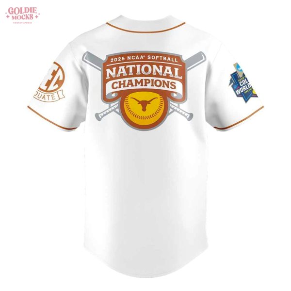 Texas Longhorns Win First National Championship 2025 For Fans Jersey