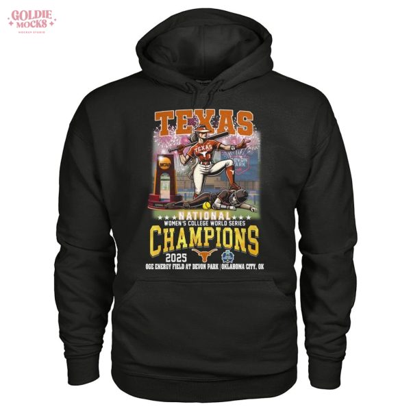 Texas Longhorns Women College World Series 2025 Champions T-Shirt
