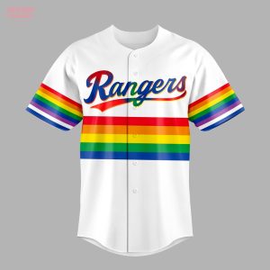 Texas Rangers Pride Night 2025 Jersey