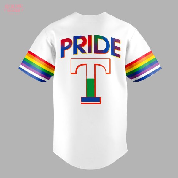 Texas Rangers Pride Night 2025 Jersey