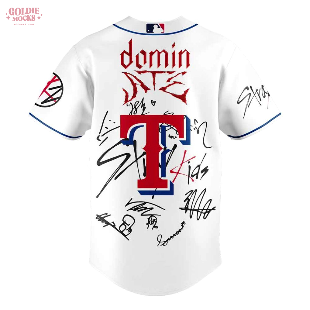 Texas Rangers x ATE Show Signature All Team White Jersey Texas Rangers x ATE Show Signature All Team White Jersey