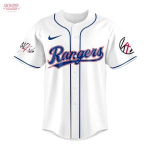 Texas Rangers x Stray Kids Domin ATE Tour 2025 Chibi All Team Jersey