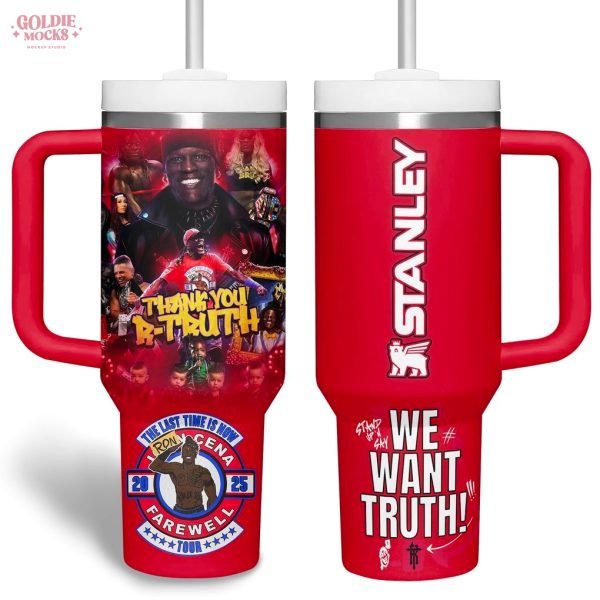 Thank You R-Truth We Want Truth 2025 Tour Tumbler