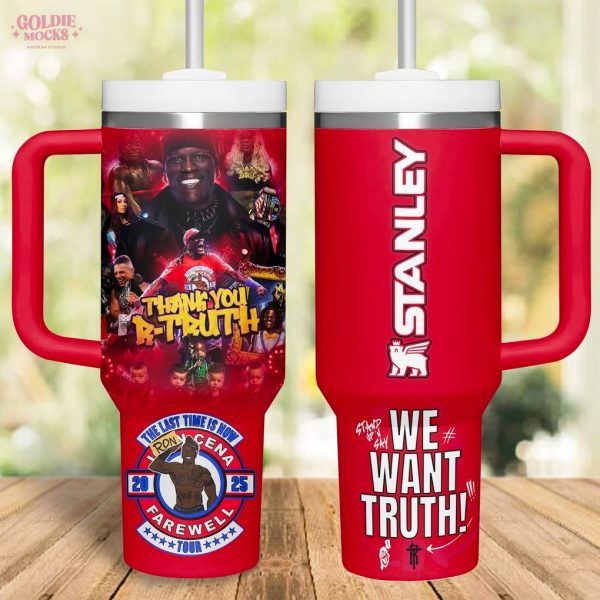 Thank You R-Truth We Want Truth 2025 Tour Tumbler