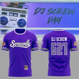 The Astros x DJ Screw Day 2025 Shirt