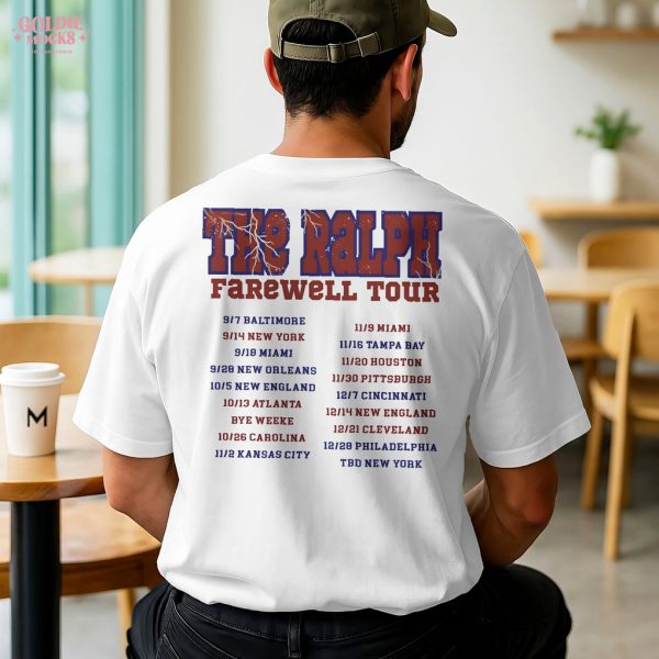The Ralph Farewell Tour 2025 Where Else Would You Rather Be T-Shirt