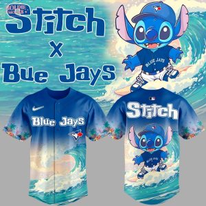 Toronto Blue Jays x Stitch Aloha 2025 Jersey