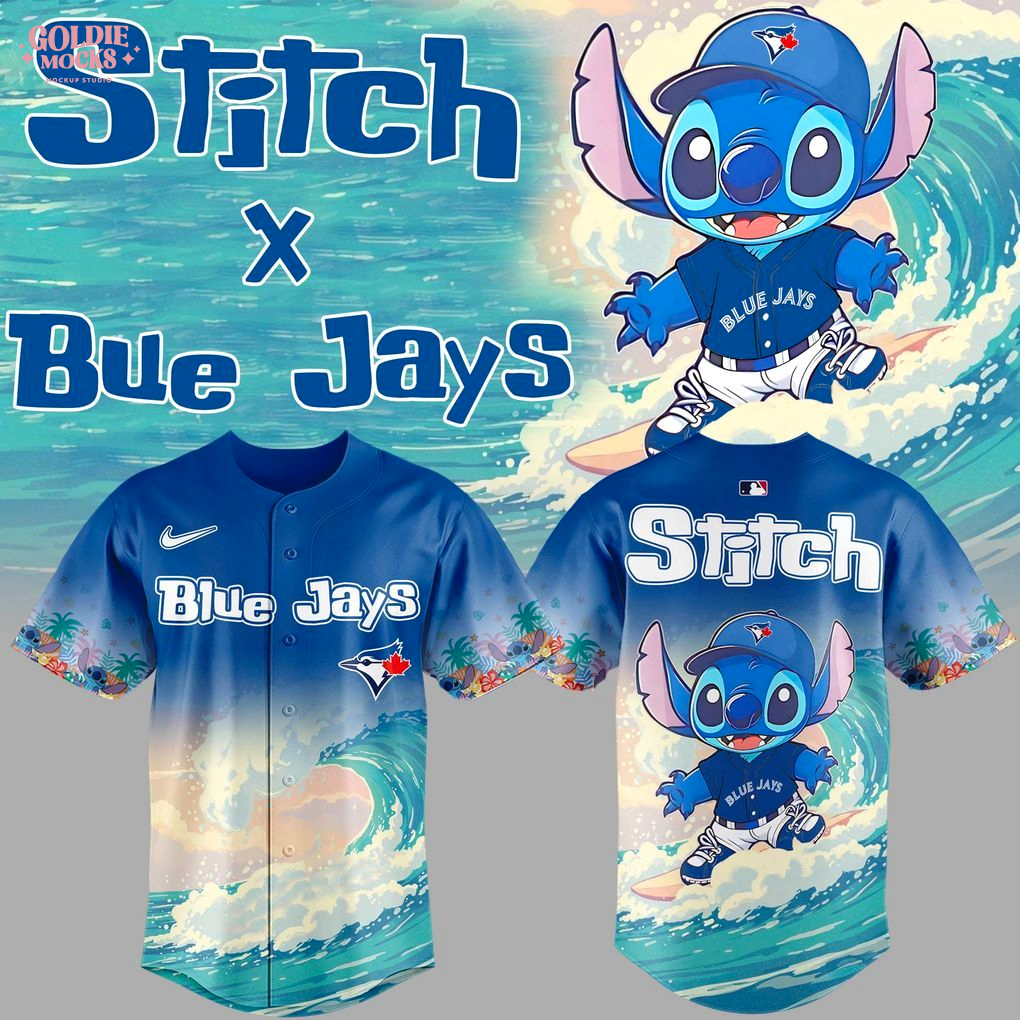 Toronto Blue Jays x Stitch Aloha 2025 Jersey Toronto Blue Jays x Stitch Aloha 2025 Jersey