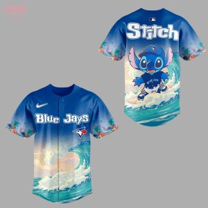 Toronto Blue Jays x Stitch Aloha 2025 Jersey