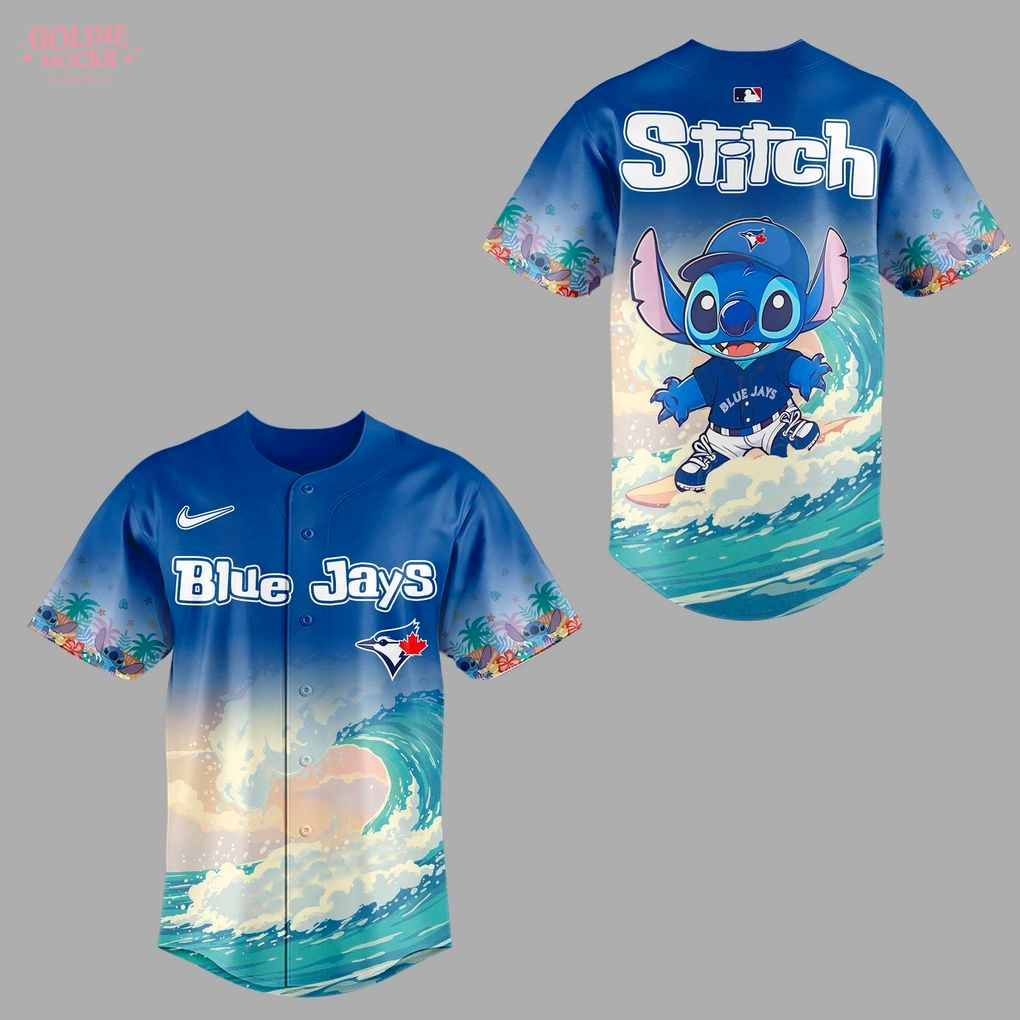 Toronto Blue Jays x Stitch Aloha 2025 Jersey Toronto Blue Jays x Stitch Aloha 2025 Jersey