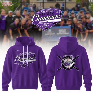 Trine Thunder Softball NCAA Division III 2025 Champions Hoodie