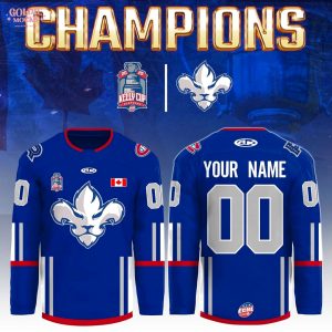 Trois-Rivieres Lions 2025 Champions Hockey Jersey