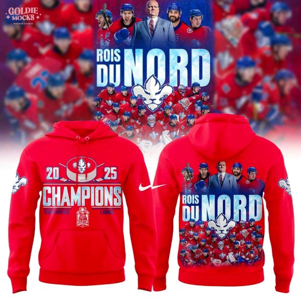 Trois-Rivières Lions 2025 Champions Hoodie