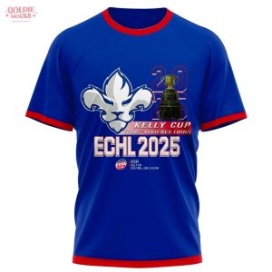 Trois-Rivieres Lions 2025 ECHL Champions Special T-Shirt