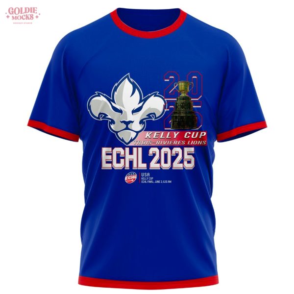 Trois-Rivieres Lions 2025 ECHL Champions Special T-Shirt