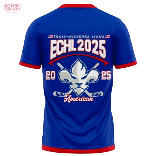 Trois-Rivieres Lions 2025 ECHL Champions Special T-Shirt