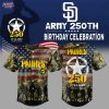 Los Angeles Dodgers US Army 250th Anniversary Jersey
