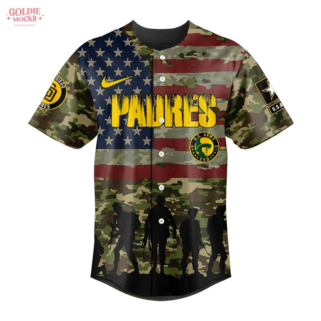 US Army 250th Anniversary San Diego Padres 2025 Jersey US Army 250th Anniversary San Diego Padres 2025 Jersey