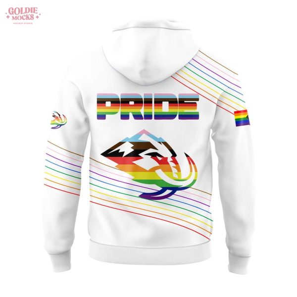 Utah Mammoth Happy Pride Month 2025 Hoodie