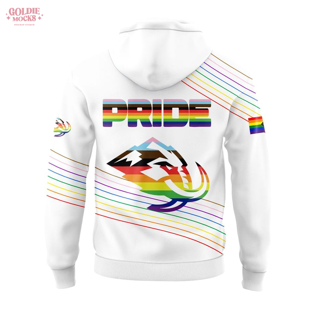 Utah Mammoth Happy Pride Month 2025 Hoodie Utah Mammoth Happy Pride Month 2025 Hoodie