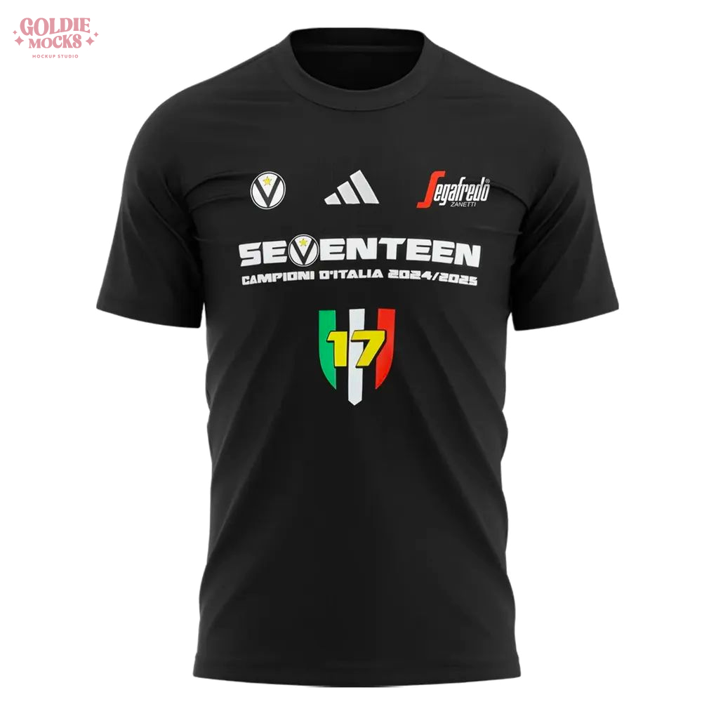 Virtus Segafredo Bologna 2025 Italia Champions Shirt Virtus Segafredo Bologna 2025 Italia Champions Shirt