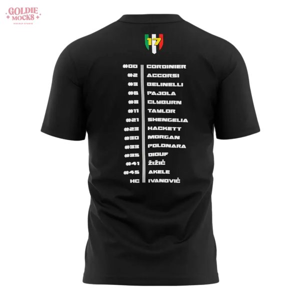 Virtus Segafredo Bologna 2025 Italia Champions Shirt