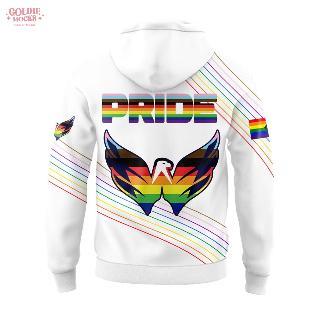 Washington Capitals Pride Month 2025 Hoodie Washington Capitals Pride Month 2025 Hoodie