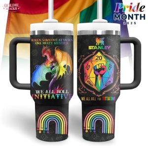 We All Roll Initiative Tumbler