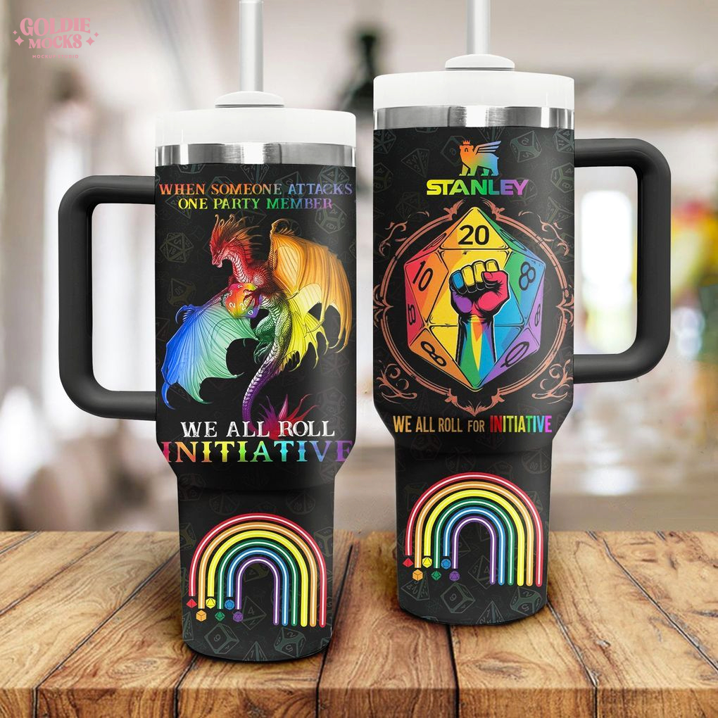 We All Roll Initiative Tumbler We All Roll Initiative Tumbler