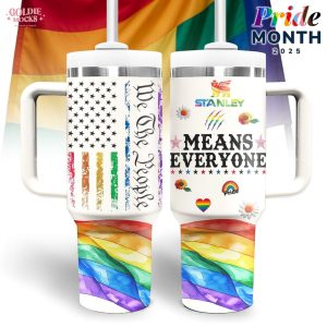 We The People Means Everyone Pride Tumbler