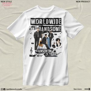 Worldwide Handsome Run Seokjin EP Tour 2025 Special Edition T-Shirt