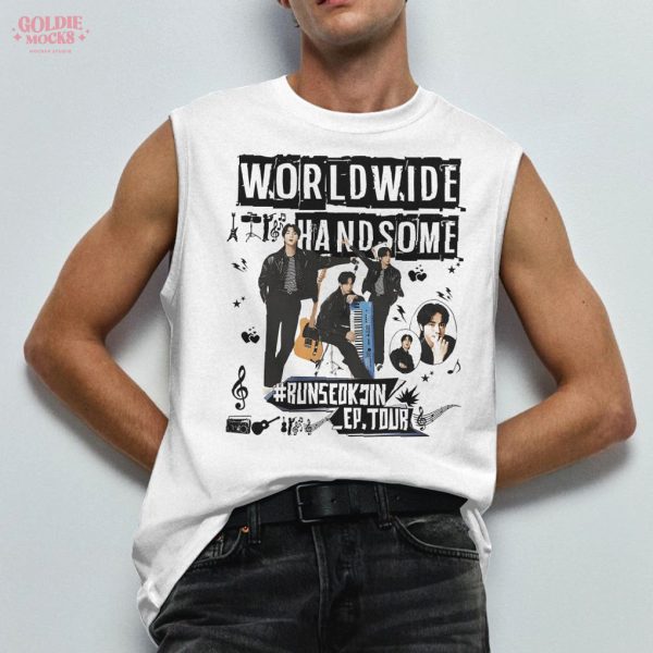 Worldwide Handsome Run Seokjin EP Tour 2025 Special Edition T-Shirt