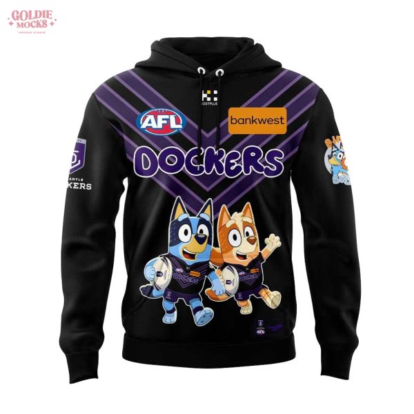 2025 Fremantle Dockers x Bluey and Bingo Hoodie