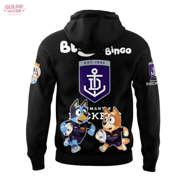 2025 Fremantle Dockers x Bluey and Bingo Hoodie