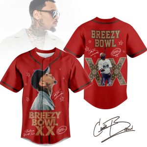 Breezy Bowl XX Tour 2025 Limited Edition Red Jersey