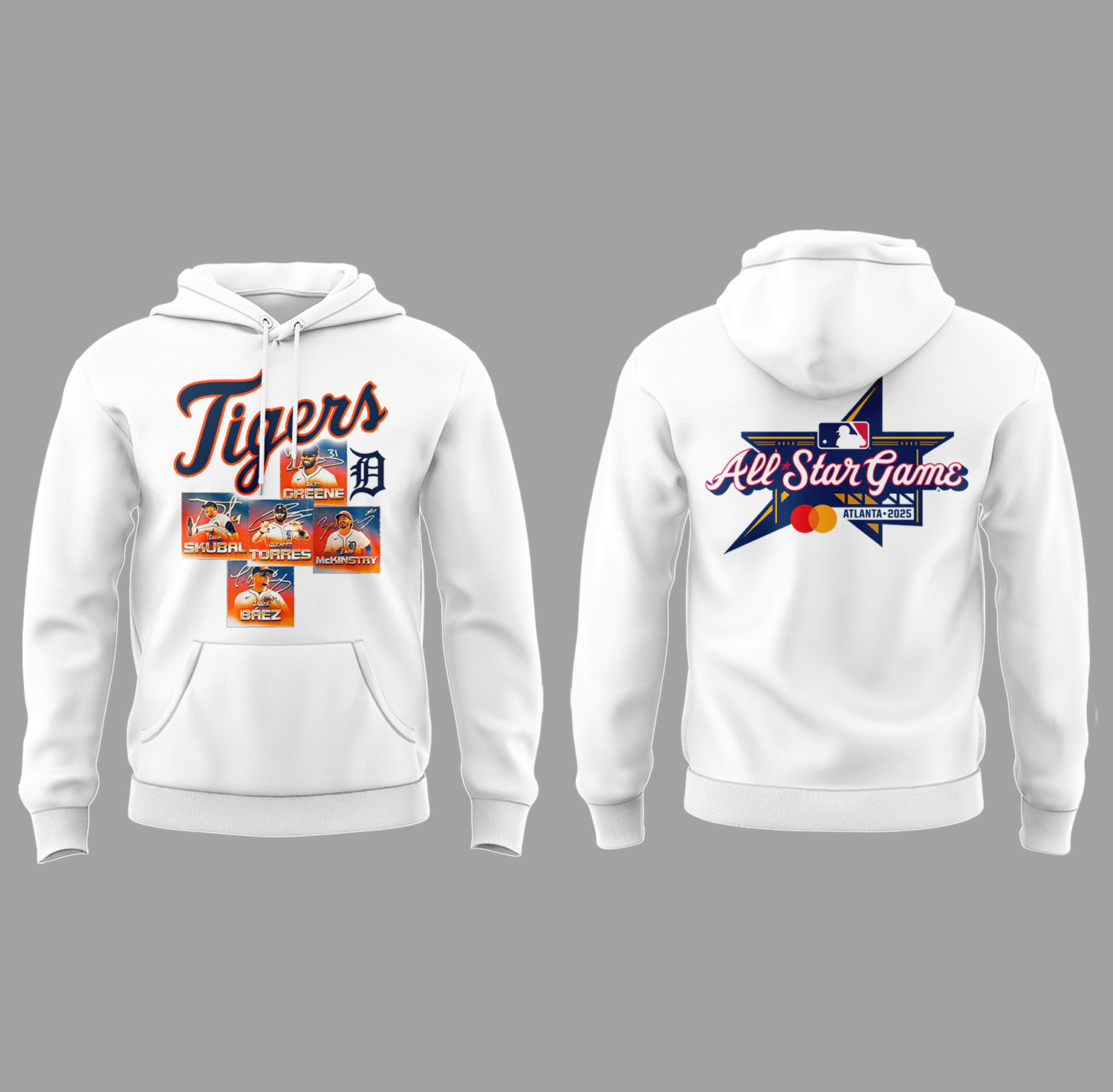 Detroit Tigers 2025 All Star Game Special Hoodie Detroit Tigers 2025 All Star Game Special Hoodie