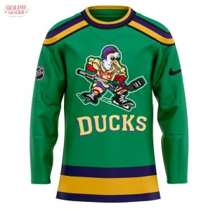 Anaheim Ducks Mighty Ducks Movie Hockey Jersey