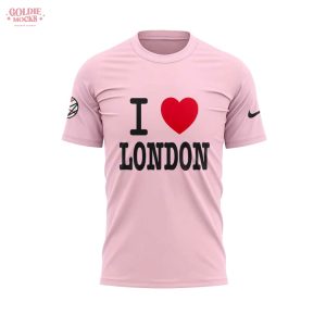 ATE Love London Show Stray Kids 2025 Signature Pink Shirt